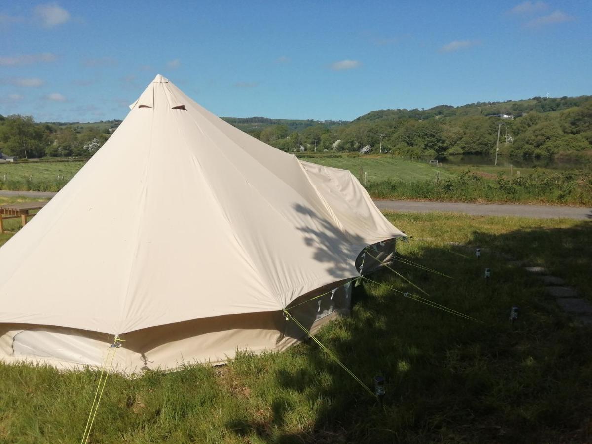 Coed Y Brenin Retreat - Bell Tent Glamping Near Aberaeron Ciliau-Aeron Esterno foto