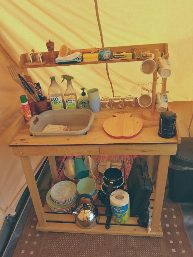 Coed Y Brenin Retreat - Bell Tent Glamping Near Aberaeron Ciliau-Aeron Esterno foto