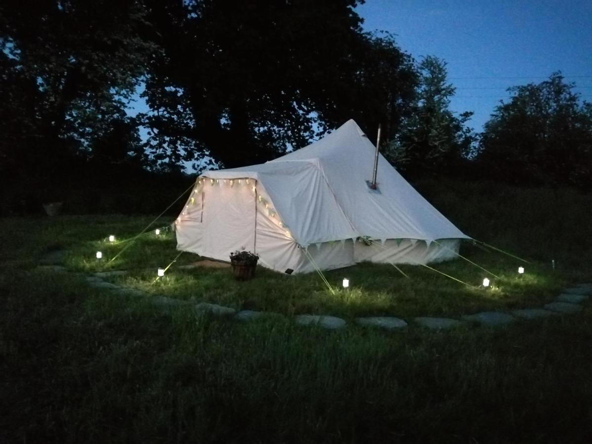 Coed Y Brenin Retreat - Bell Tent Glamping Near Aberaeron Ciliau-Aeron Esterno foto